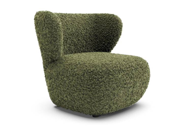 Compleo Sessel Polstersessel, Designersessel, Gemütlich, Bouclé DESIGO