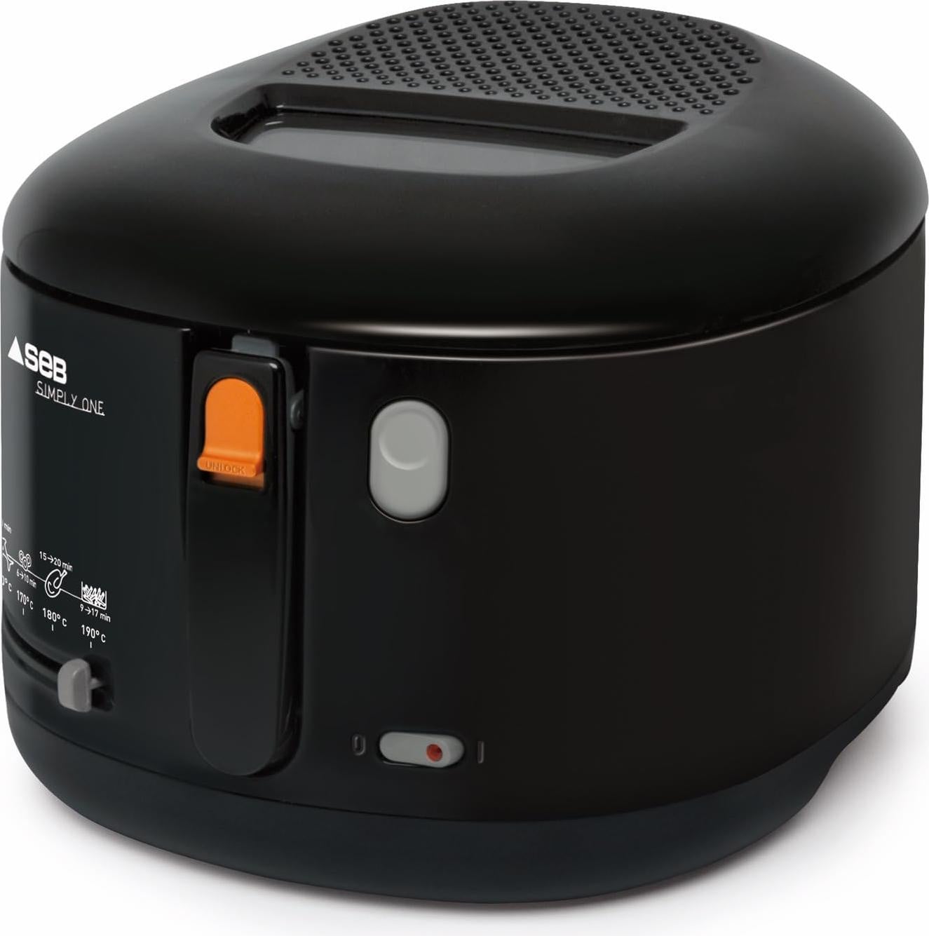 Tefal Simply One FF1608 frituurpan, zwart