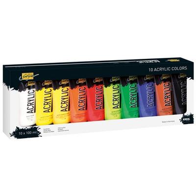 KREUL SOLO GOYA Acrylic 100 ml Tuben 10er Set