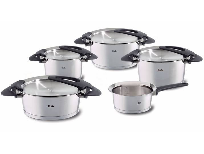 Fissler Topfset Intensa 5-tlg. matt, chrom, Edelstahl