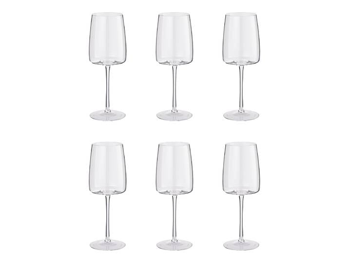 Verres à vin rouge - Lot de 6 9 x 24 x 9cm Transparent/Transparent