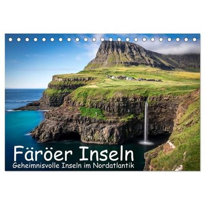 Färöer Inseln - Geheimnisvolle Inseln im Nordatlantik (Tischkalender 2027 DIN A5 quer), CALVENDO Monatskalender