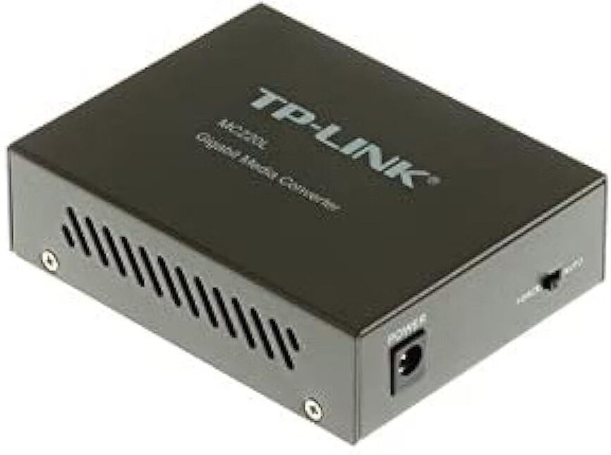 TP-LINK 1000M RJ45 to 1000M SFP slot supporting MiniGBIC modules switching power adapter