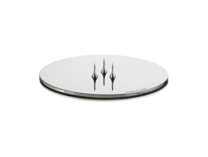 ester & erik Support pour bougies ester & erik Ø9 cm brillant Argent