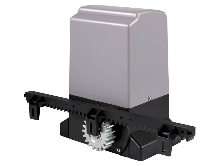VEVOR Ouverture de portail coulissant 1800 kg 5 m Portail coulissant automatique avec 4 télécommandes etAPP\, Moteur électrique de portail roulant pour entrées Kit complet de système de sécurité matériel pour automatismes de portail