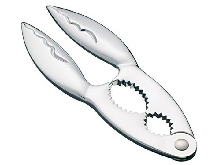 MasterClass roestvrijstalen krabschaar/kreeftensplijter, 17 cm (6,5 inch), zilver