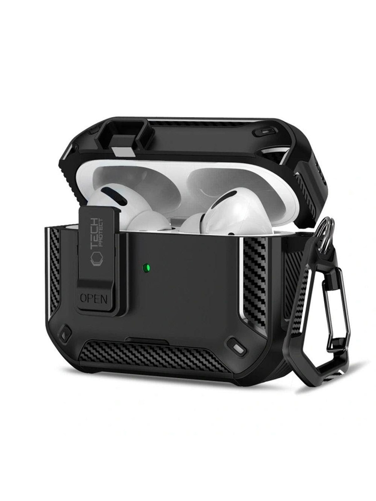 Tech-Protect Carbonox MagSafe Case for AirPods Pro - Black