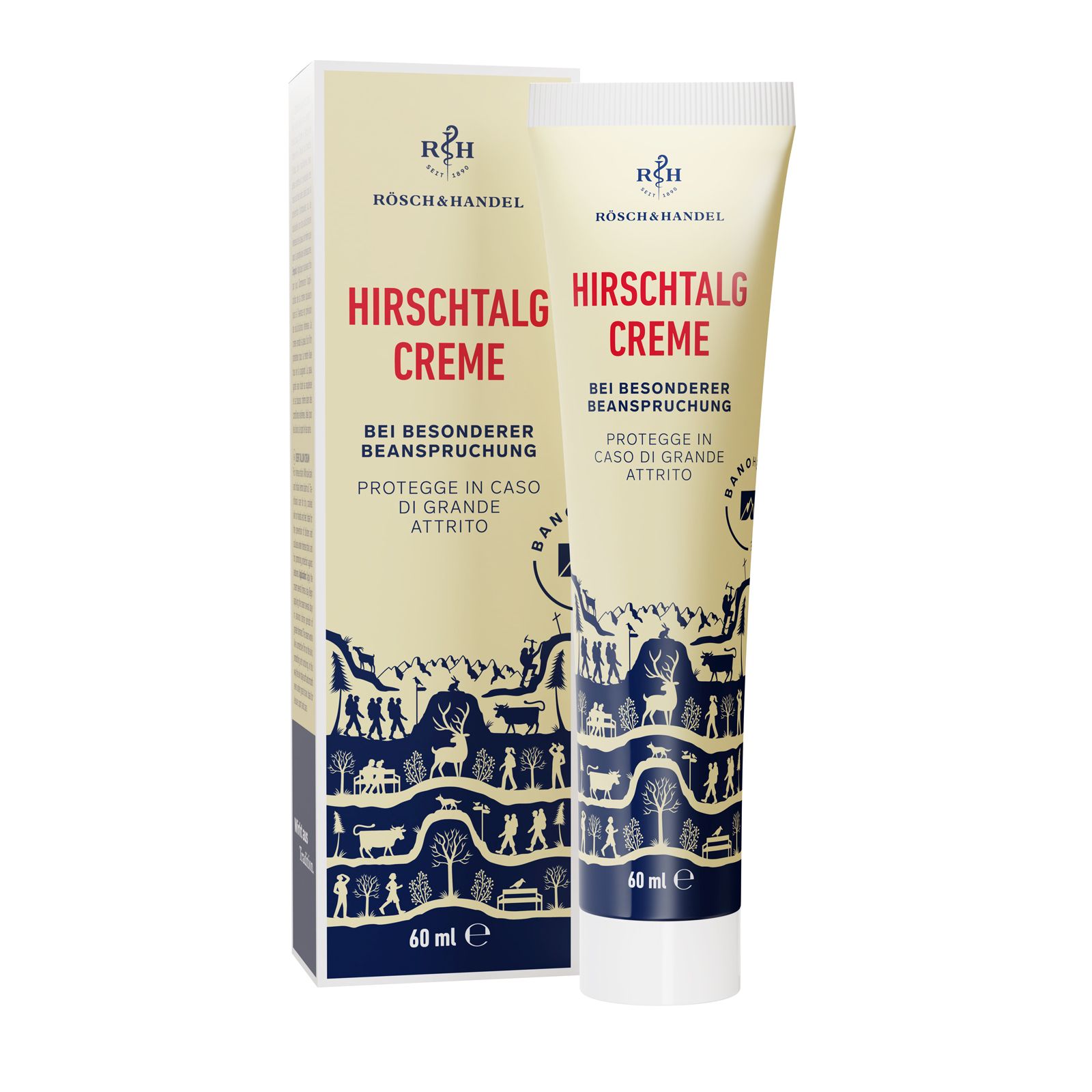 Hirschtalgcreme Rösch 60 ml Creme