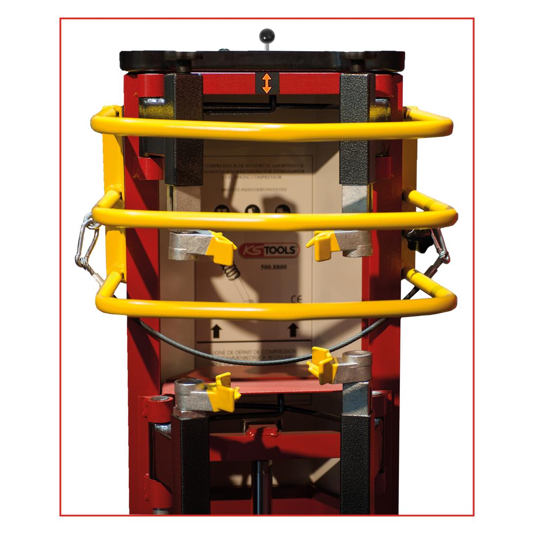 KS Tools Sicherheits-Stahlkabel (500.8800-R012P)