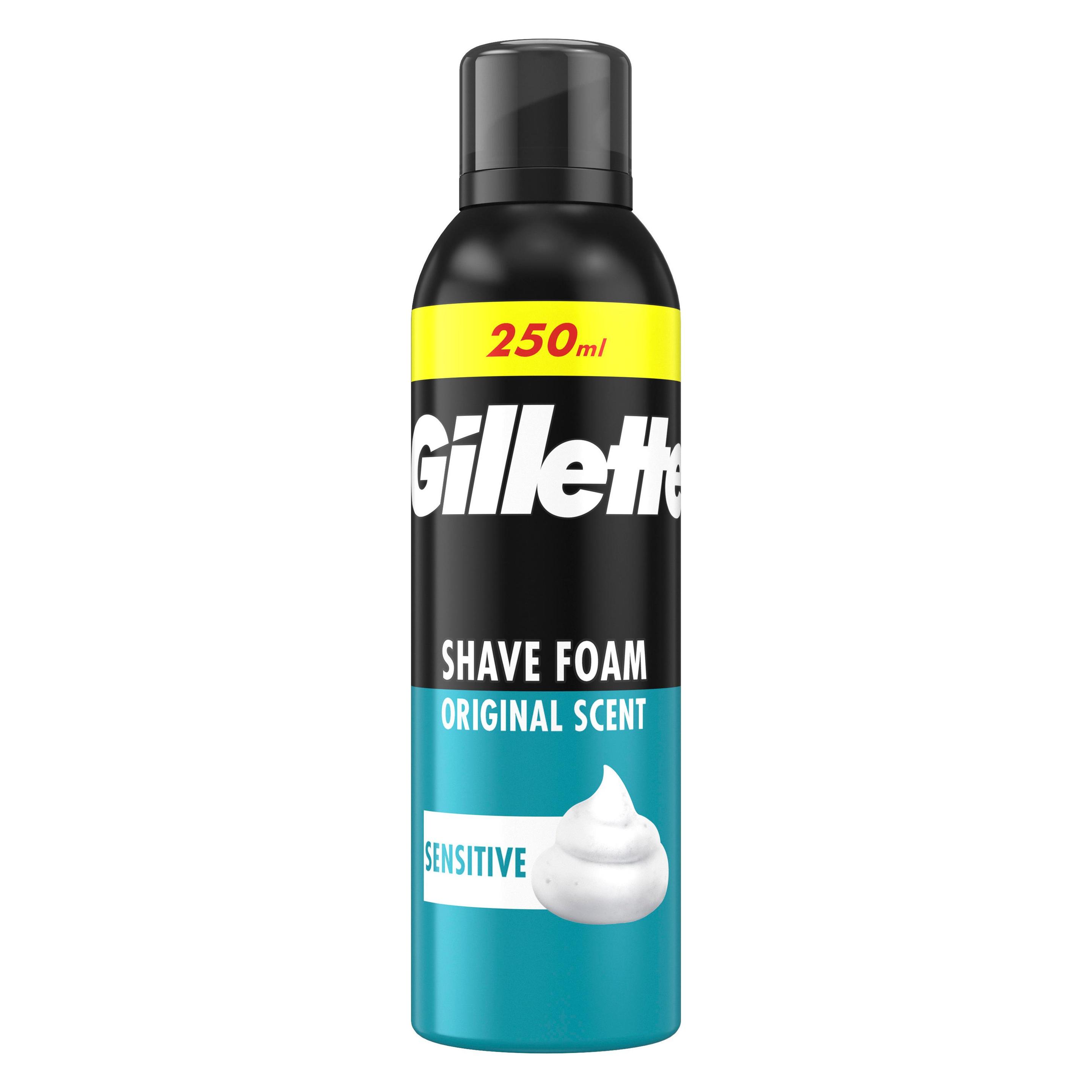 Gillette Sensitive Basis Rasierschaum Rasierschaum 250 ml (250 ml, Rasierschaum) (8006530159319)