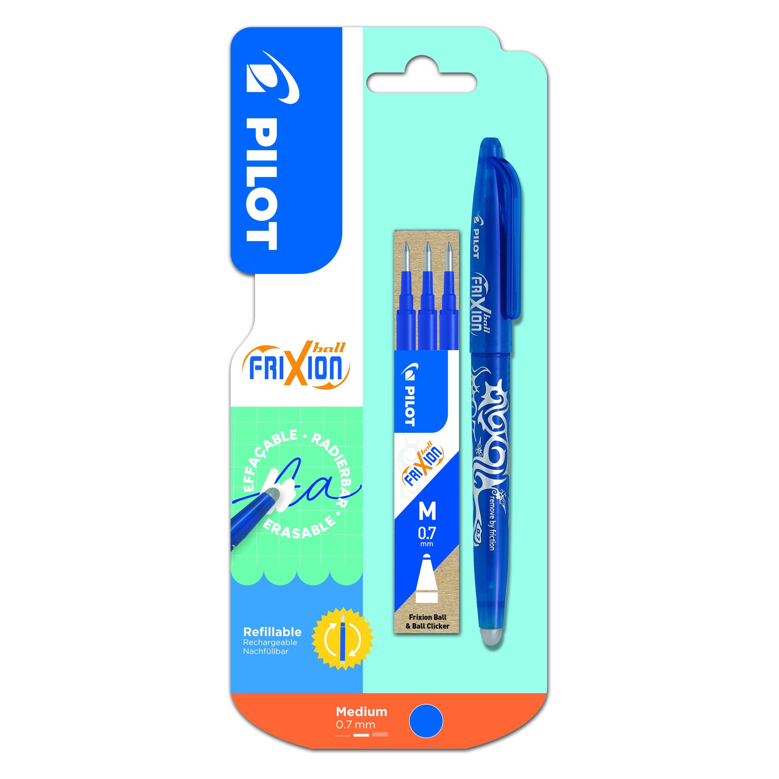 Pilot FriXion Ball + 3x Refill (1x) (BL-FR7-L1+1)