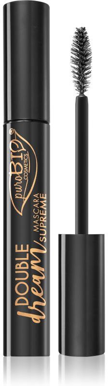 puroBIO Cosmetics Double Dream shaping mascara with nourishing effect 11 ml
