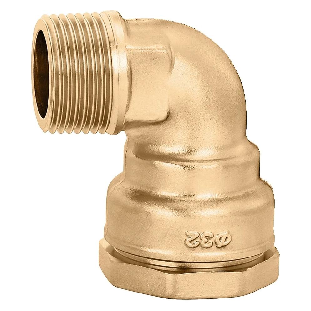 Caleffi Winkelverschraubung 867 Messing 40 x 1 1/4" AG (867740)
