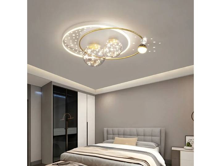 Plafond moderne à LEDs lampe pour salon chambre Restaurant plafond Lustre décoration de la maison luminaire intérieur Lustre