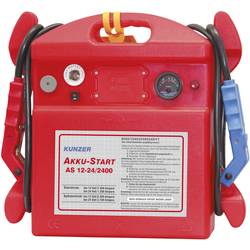 Kunzer Schnellstartsystem AS 12-24/2400 Starthilfestrom (12 V)=2400 A Starthilfestrom (24 V)=1200 A Voltmeter