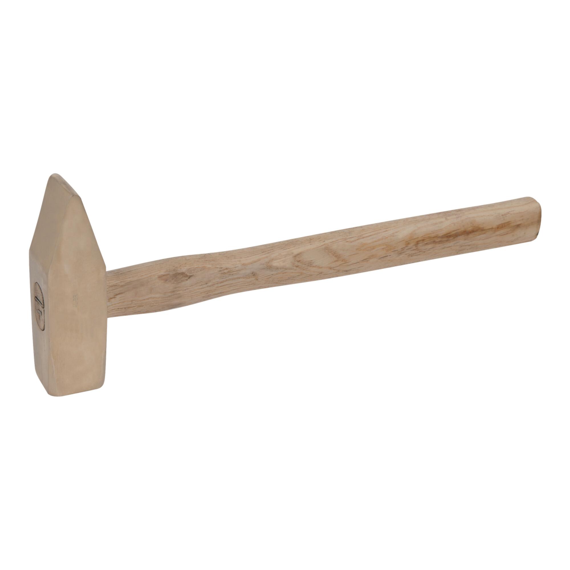 KS Tools BRONZEplus Handhammer, 1600g, amerikanische Form, Hickorystiel (963.2122)