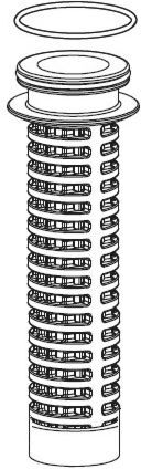 Grünbeck Stützgewebe FS-B, BOXER KX, KDX 1 101634e 1/2" - 2", UNI