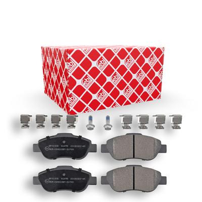 FEBI BILSTEIN Bremsbelagsatz, Scheibenbremse 170907 Vorderachse für Fiat