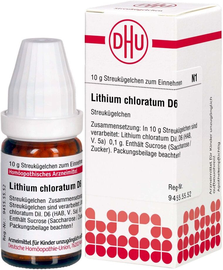 Lithium Chloratum D6 Globuli