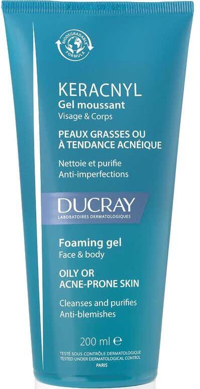Ducray Keracnyl gel Limpiador 200 ml