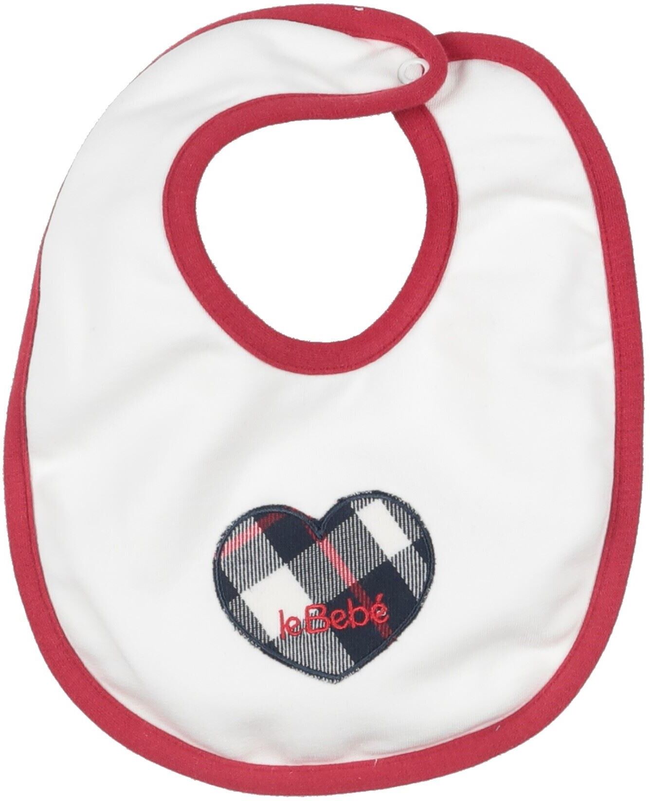 Le Bebé Babero Unisex Hueso -- Unisex