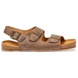 El Naturalista Unisex. 2600111LY005_020 Ledersandalen N6001 beige (44), Wohnung, Schnalle, Lässig