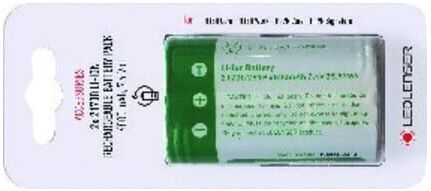 LEDLENSER Batterie de rechange 2x21700 3,7V 4800mAh (502310)