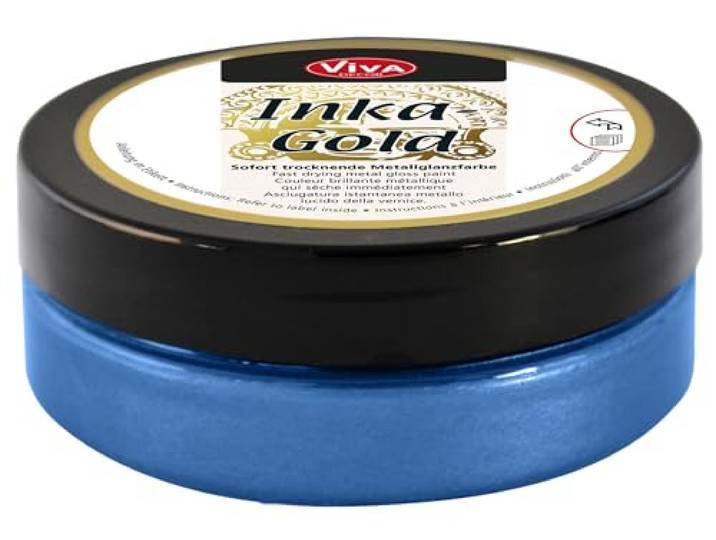 Staal Blauw-Inka Goud