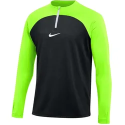 Nike, Herren, Sportshirt, Academy Drill T-Shirt Black/Volt/White M (M), Gelb, Schwarz, M