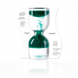 Halmakegel.com Sanduhr TEA timer - grün - 5 Minuten 257452