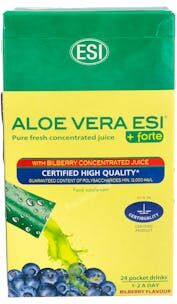 Esi - trepat diet aloe vera zumo+forte mirtilo 24 pocket drink