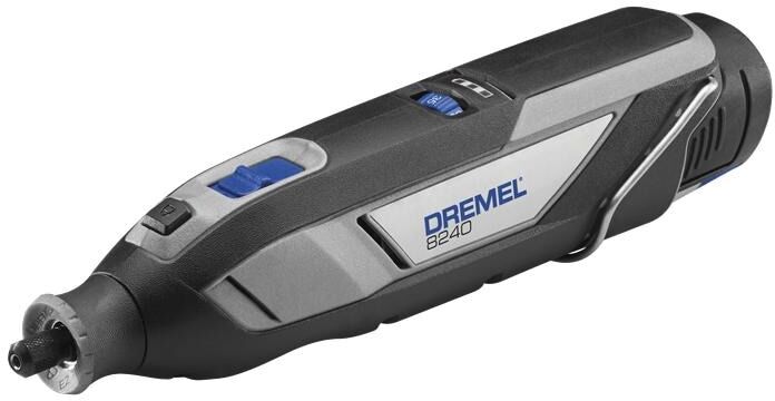Elektro-Multifunktionswerkzeug DREMEL "8240 (1x 12-V-2-Ah-Akku, 65 Zubehöre)", schwarz, Multifunktionswerkzeug-Maschinen, Elektro-Multifunktionswerkzeug schwarz Einheitsgröße