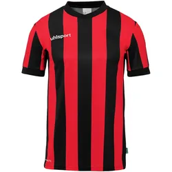 uhlsport Retro Stripe kurzarm Trikot Herren schwarz/rot 3XL