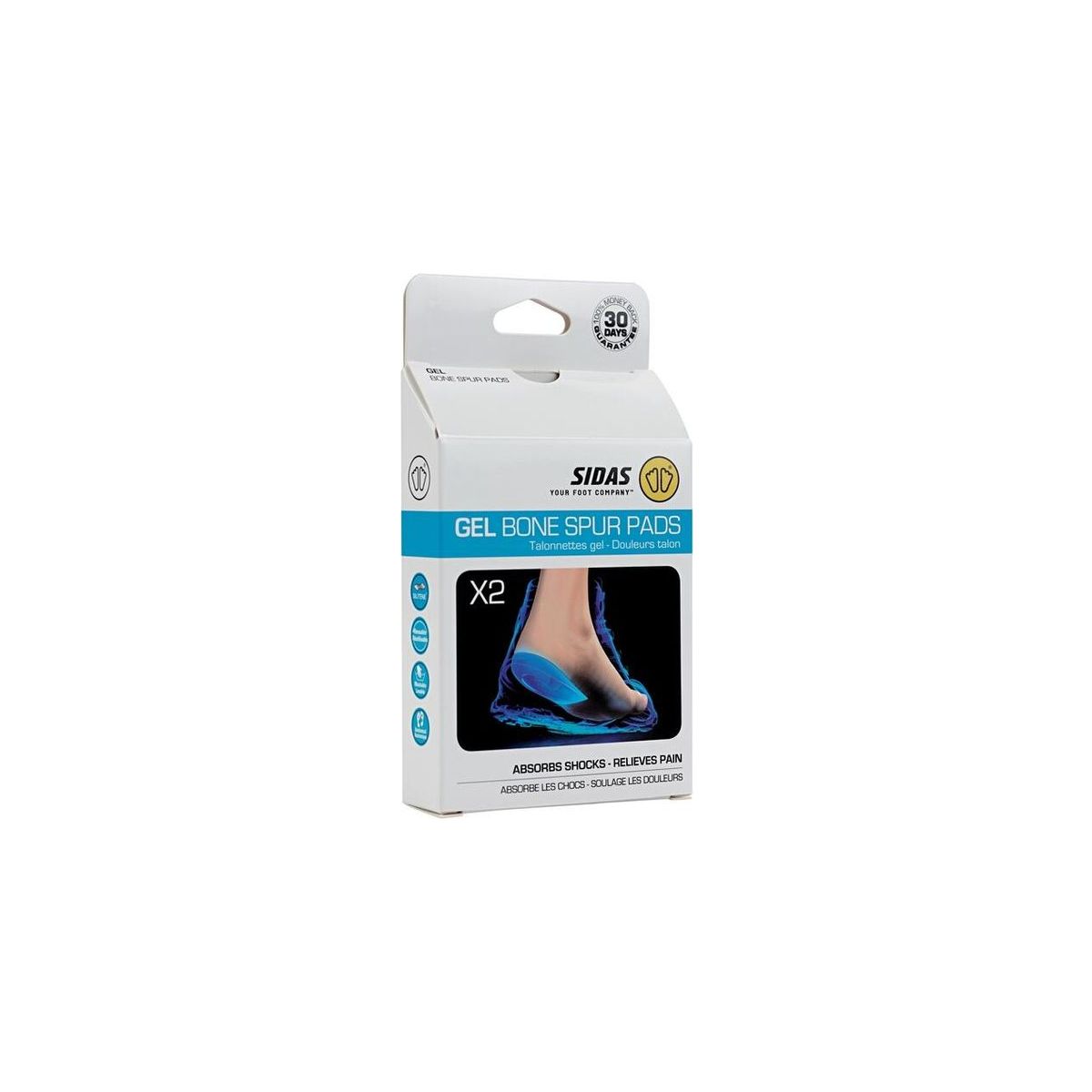 Sidas GEL Bone Spur PAD blau (025) S/M 313334000-025-S/M