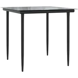 vidaXL, Gartentisch + Balkontisch, Galinar (Spitzes Bein) (80 x 80 x 74 cm)