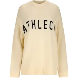 Athlecia Lyda Crew Neck Strickpullover Damen 1145 - whisper white 42