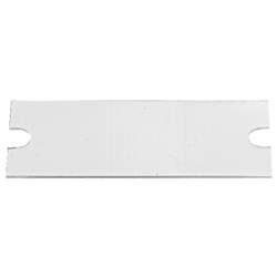 Strapubox FS41 KL Frontrahmen Klar (L x B x H) 62 x 25 x 1 mm