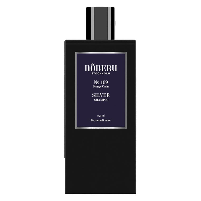 Nõberu Stockholm Silver Shampoo - Orange Cedar (Flüssiges Shampoo, 250 ml) (2414PS)