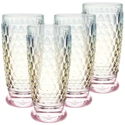 Villeroy & Boch Boston Pearl Longdrinkglas, Cocktailgläser, Mehrfarbig