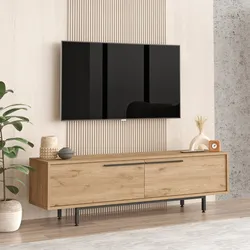TV Schrank Urejovle Eichenoptik [en.casa]