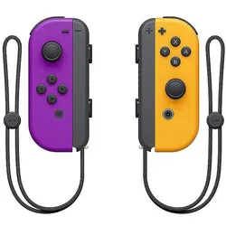 Nintendo Joy-Con Set Lila/Orange (Switch), Gaming Controller, Mehrfarbig, Orange, Violett