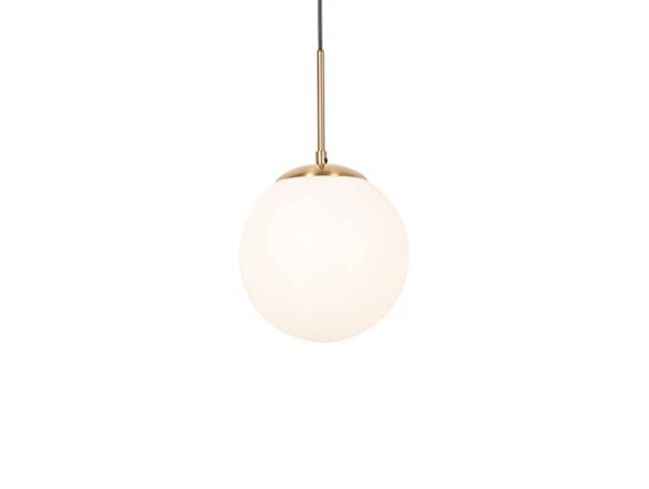 Qazqa flore - Suspension - 1 lumière - Ø 20 cm - Doré/Laiton - Design - éclairage intérieur - Salon I Chambre I Cuisine I Salle à manger