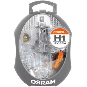 OSRAM Auto-Lampe CLK, P21W / P21/5W / PY21W / R5W / W5W / H1, 12 V, Ersatzlampenbox, Halogen, 9 Stück