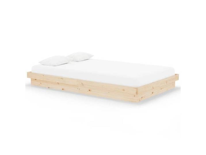 VENTE-FLASH Cadre de lit CHAMBRE - Bois massif 120x200 cm -(16112819902)VIDAXL