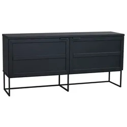DAHEIM Sideboard Everett Holz Schwarz