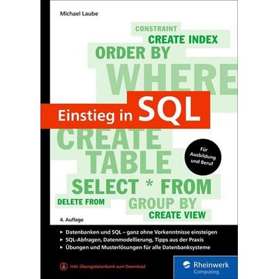 Einstieg in SQL von Michael Laube, Rheinwerk eBooks, 978-3-367-10548-9