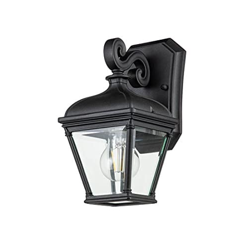 Elstead Lighting Bayview LED Wandlantaarn voor Buiten, Zwart