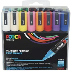 Faber-Castell, Marker, Fasermaler (16x)
