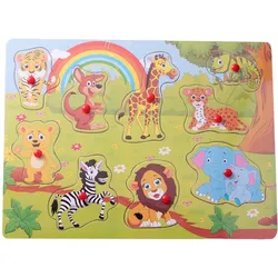 Puzzle für Kinder "Wildtiere"