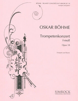 Simrock Böhme Trompetenkonzert op. 18